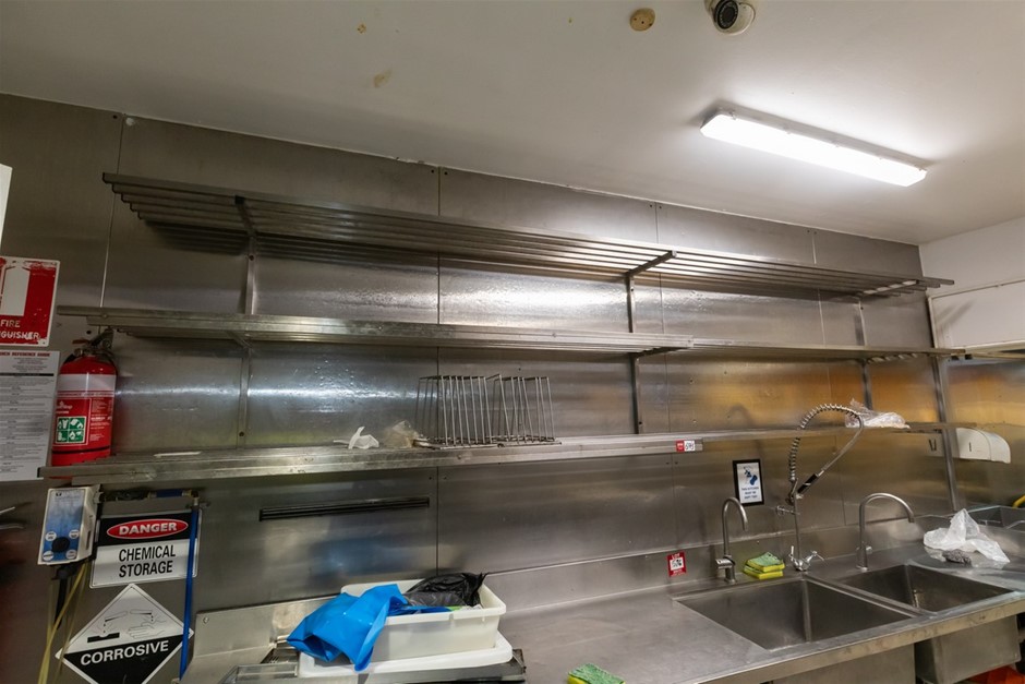 Kitchen Wall Racks And Shelves (Commercial)