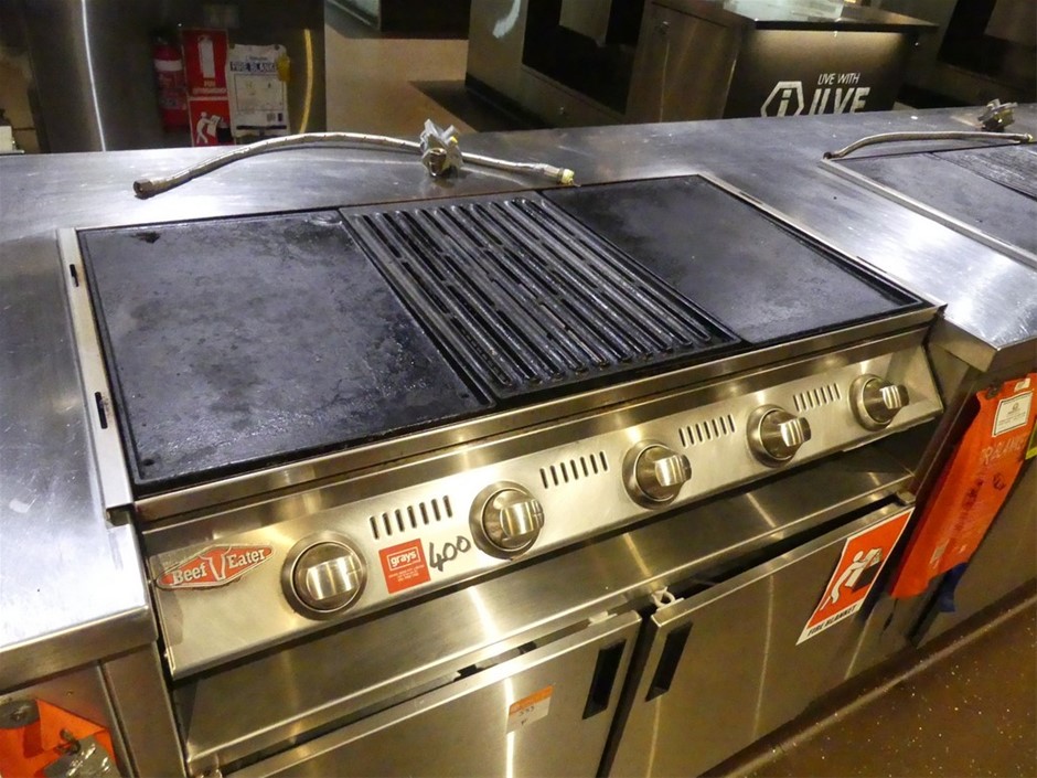 Beef Eater BS12850 4 Burner Gas BBQ (Commercial Kitchen Grade)