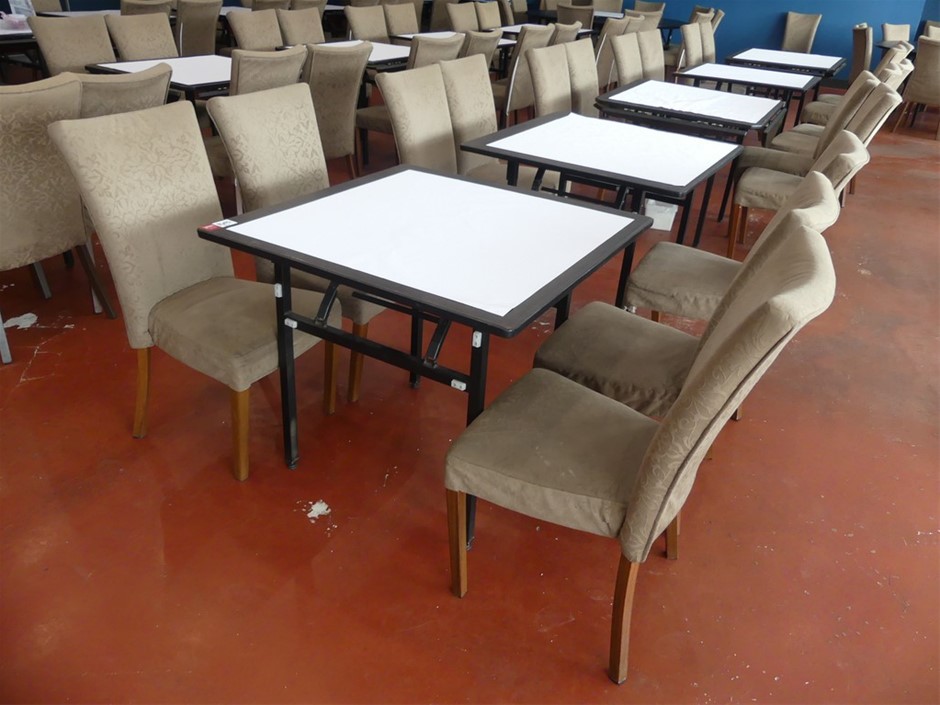 Folding Table And Chair Set (QTY 5 Sets)
