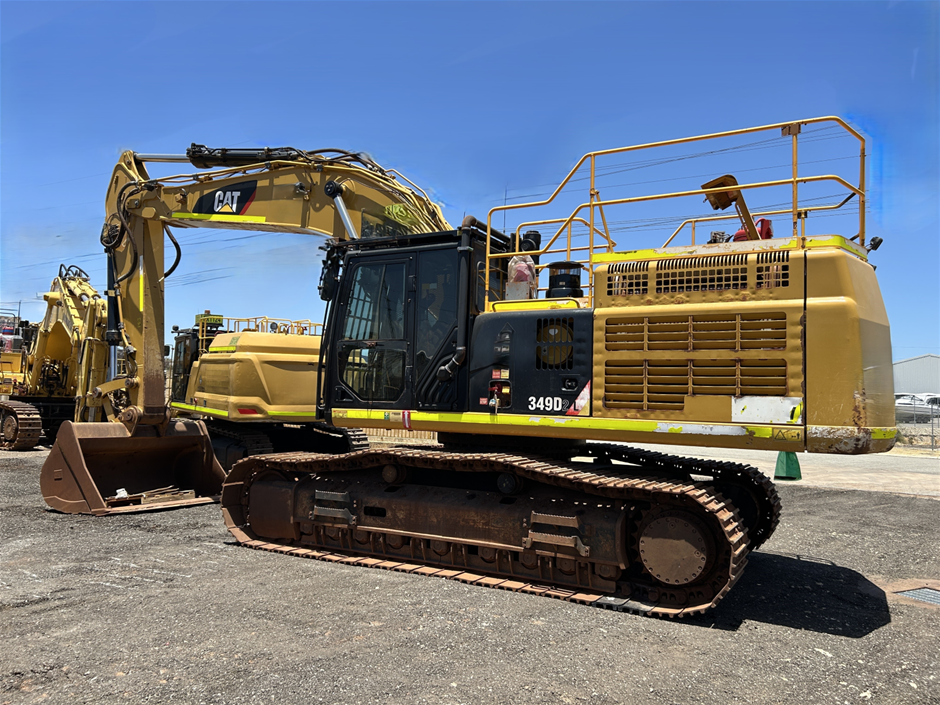 Asset for Sale: Caterpillar 349D2L Hydraulic Excavator