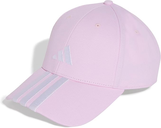 Adidas Performance 3-Stripes Baseball Cap, Colour: Clear Pink / White, One