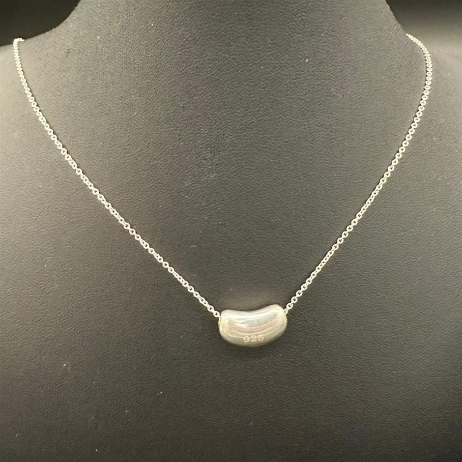 Last Piece - Nugget Necklace in Silver