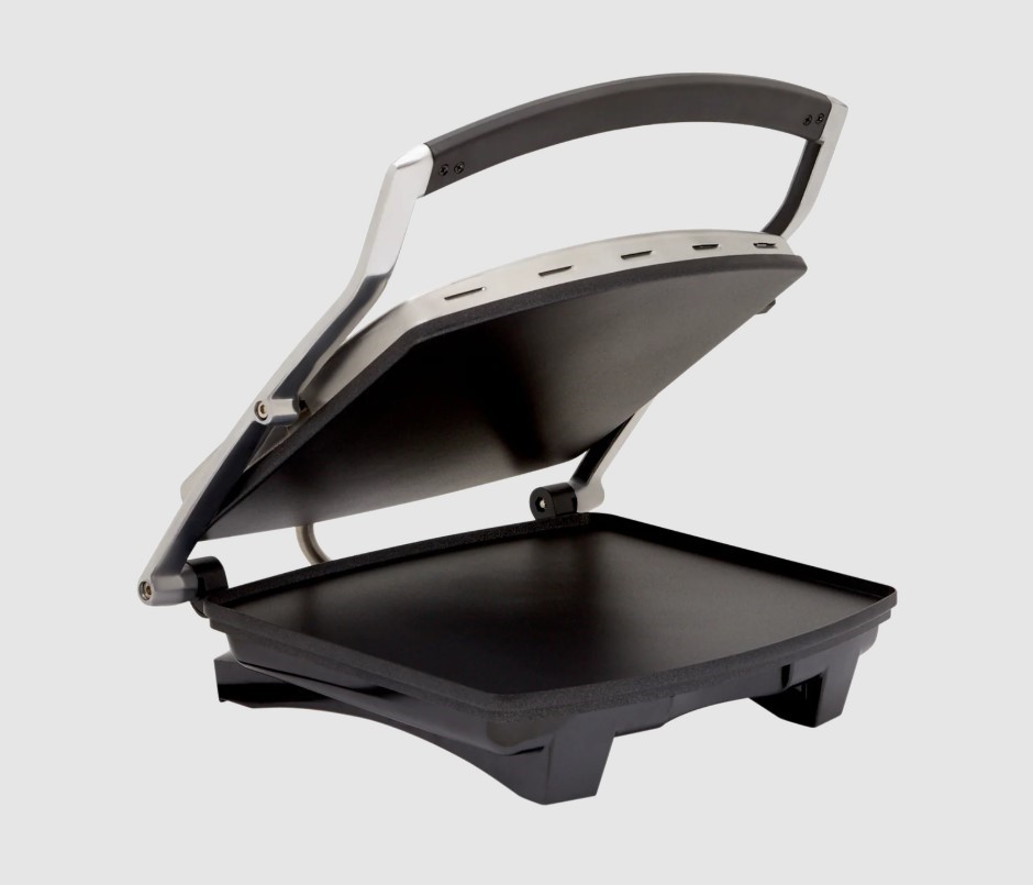 WESTINGHOUSE  Sandwich Hot Press 4 Slice Flat Plate Grill, Stainless Steel