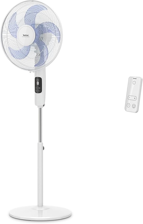 TEFAL Turbo Silence Eco VF5450, 3-34W Power, 5 blades, 8 settings, 50 Hz Fr