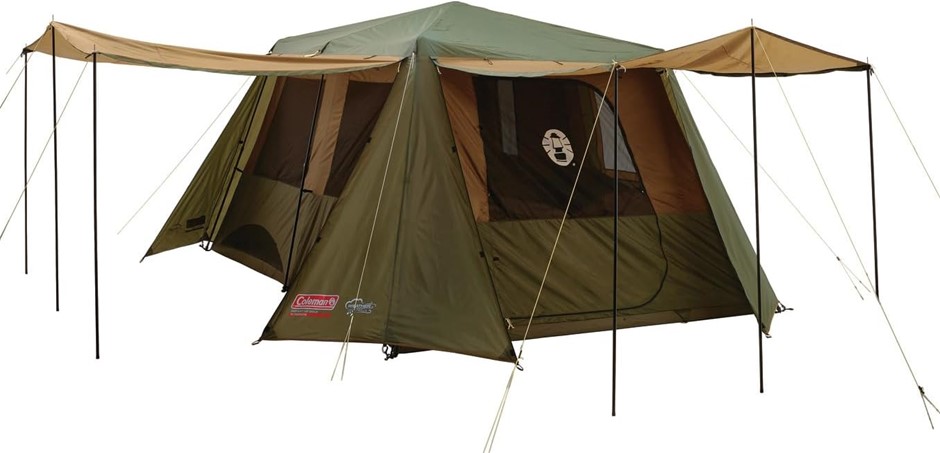 COLEMAN Gold Series 10 Person Tent, Instant Up Technology, Water Resistant