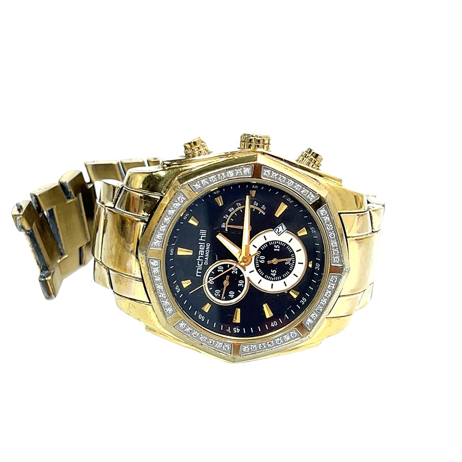 Michael Hill Chronograph Diamond Watch