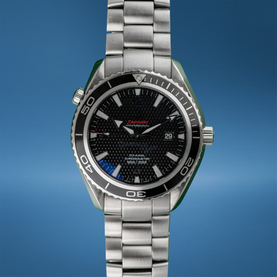 Omega Seamaster Planet Ocean Quantum of Solace 222.30.46.20.01.001 2008 BxP