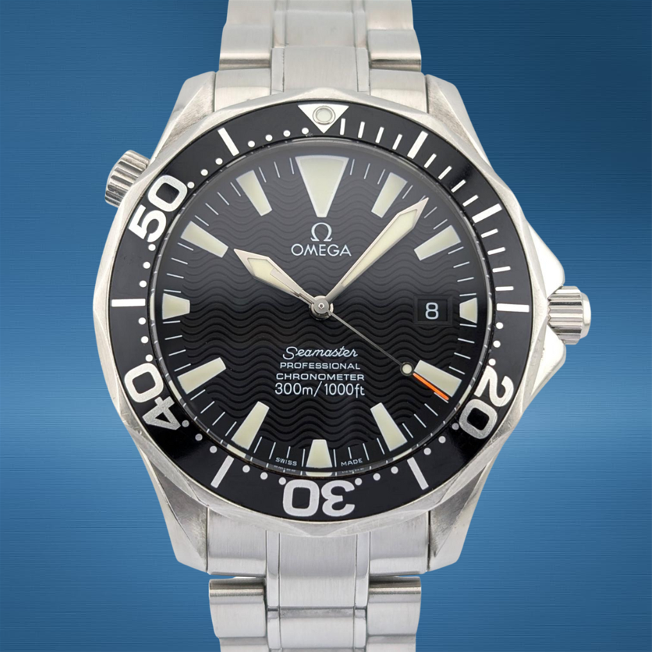Omega 2254.50 Seamaster Diver 300M Peter Blake 41mm 2006 WxO