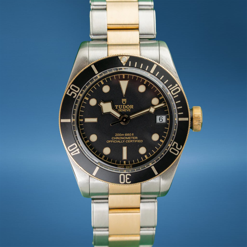 Tudor Black Bay Heritage 79733N Two-Tone Yellow Gold 2019 BxP