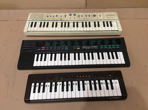 Yamaha PS-2&Yamaha Porta Sound PSS-170&Casio Casio tone MT-45 (Lot of 3)