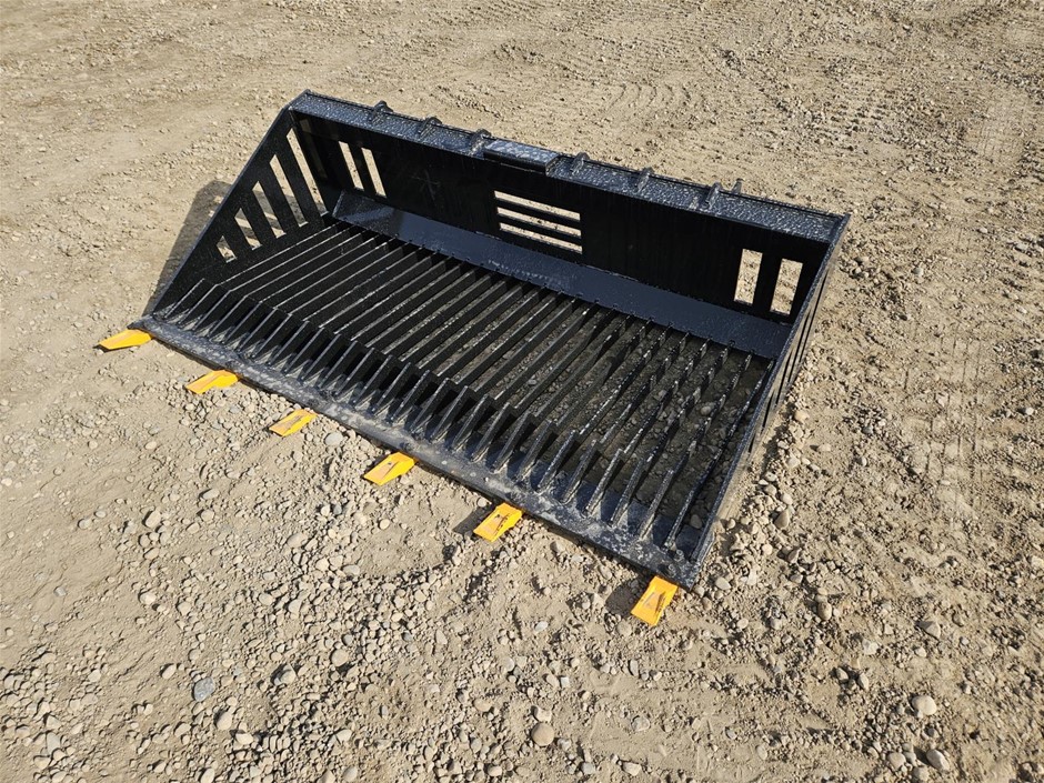 Unused 2026 GIYI GY-RB66 Skid Steer Rock Bucket 