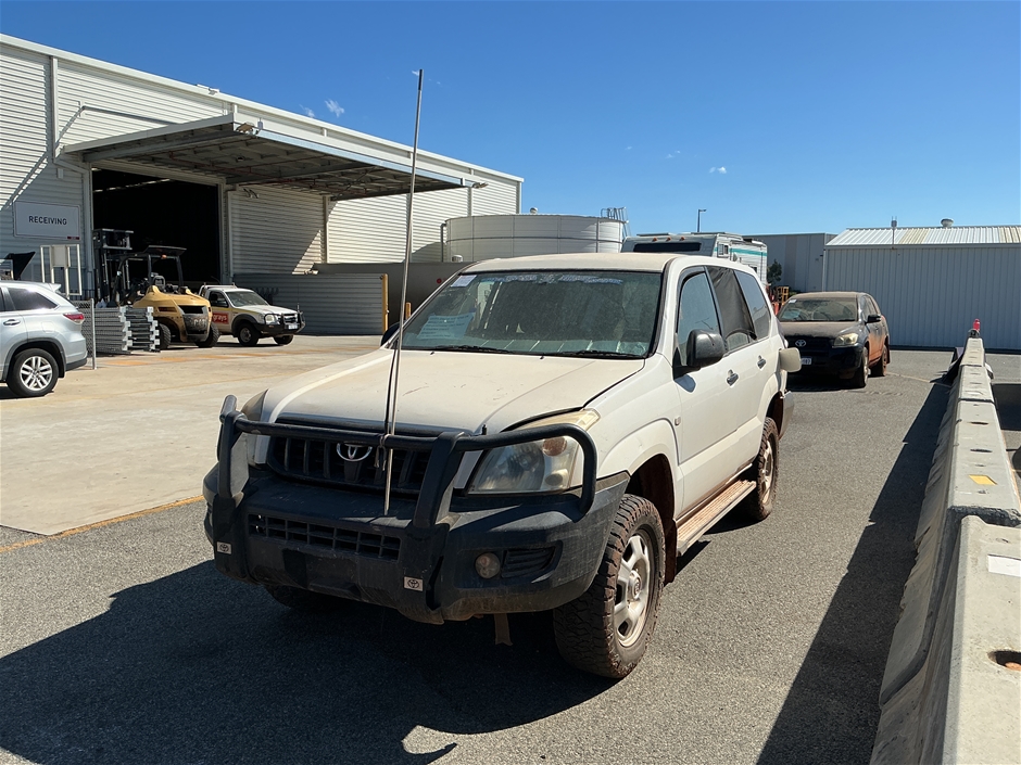 2003 Toyota LandCruiser Prado GX KZJ120R Turbo Diesel Manual 8 Seats Wagon