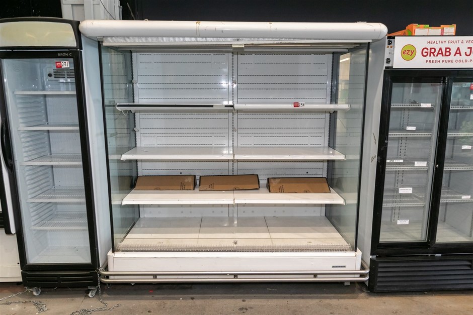 Hussmann MJPE216-3 Open Front Cold Display