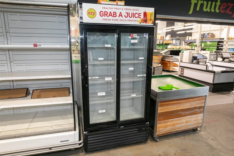 AUSTUNE ASDR-800sl 2 Door Display Refrigerator
