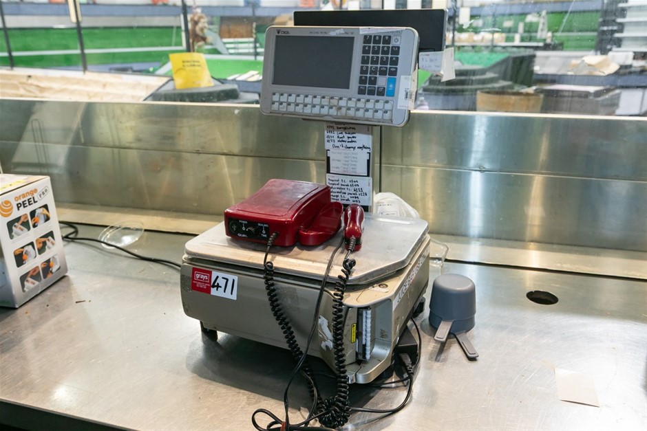 Wedderburn SM-5500EV Plus P.O.S Digital Printing Platform Scales