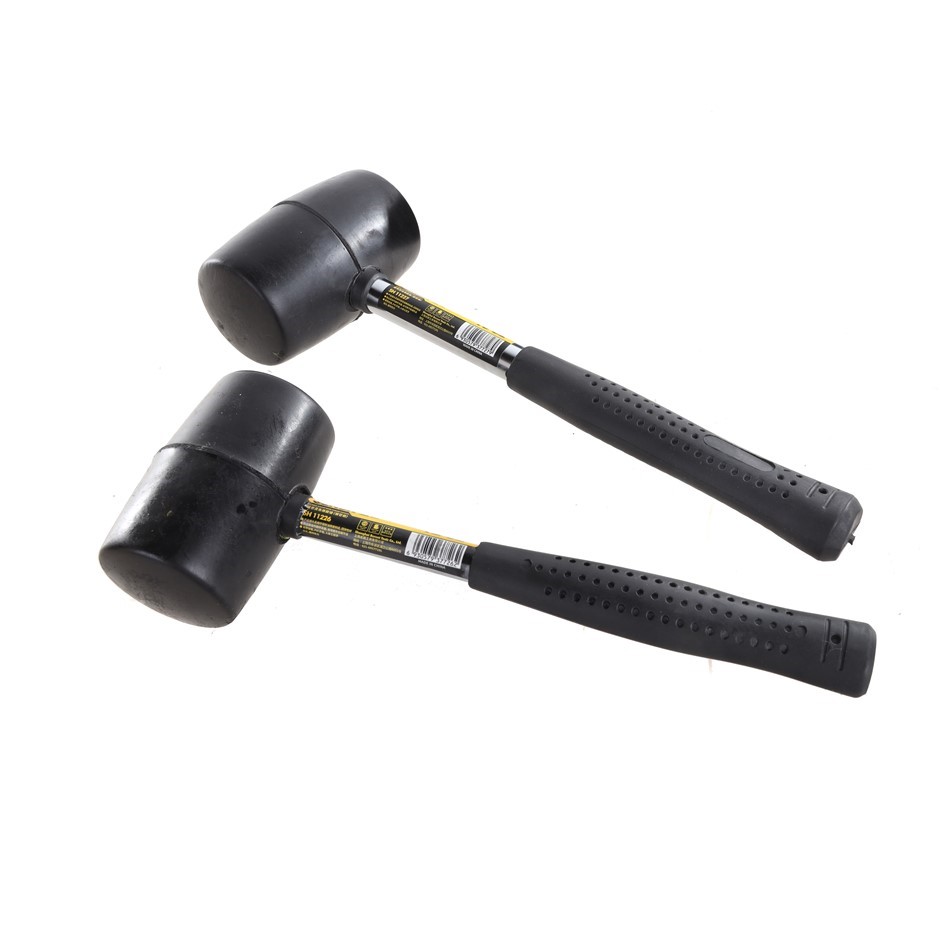 2 x SENSH Rubber Mallets, Incl: 350g and 450g.