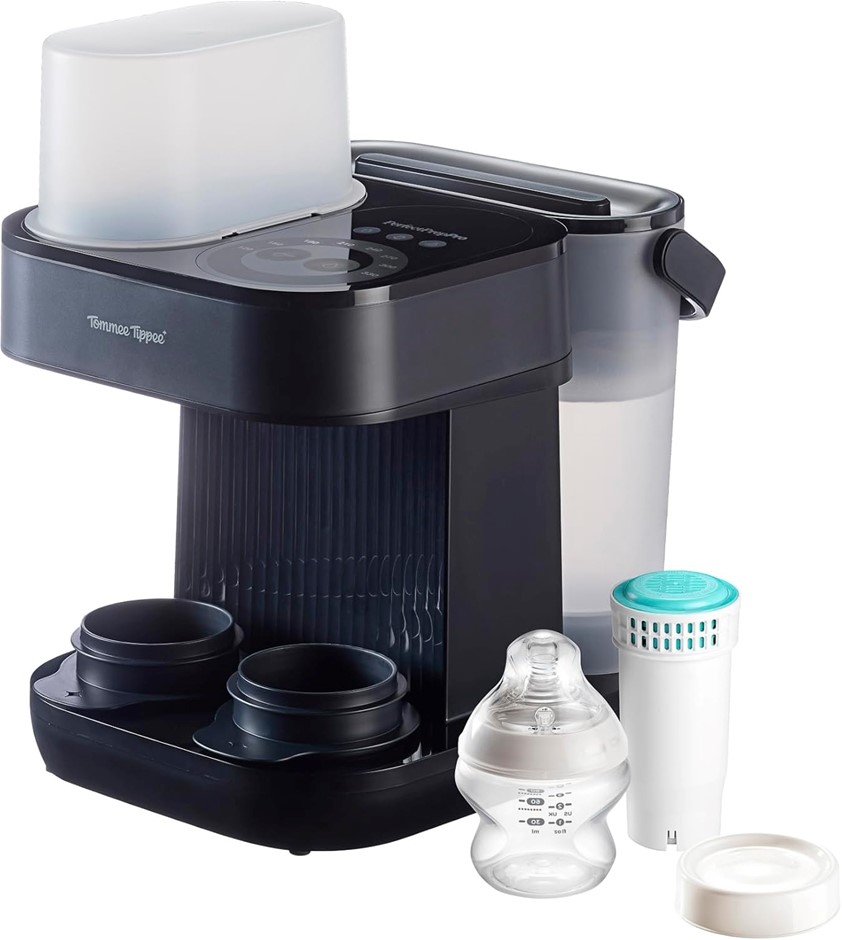 TOMMEE TIPPEE Perfect Prep Pro Machine, Formula Powder Dispenser & Baby Bot