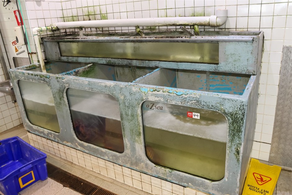 Live Seafood Holding Tanks