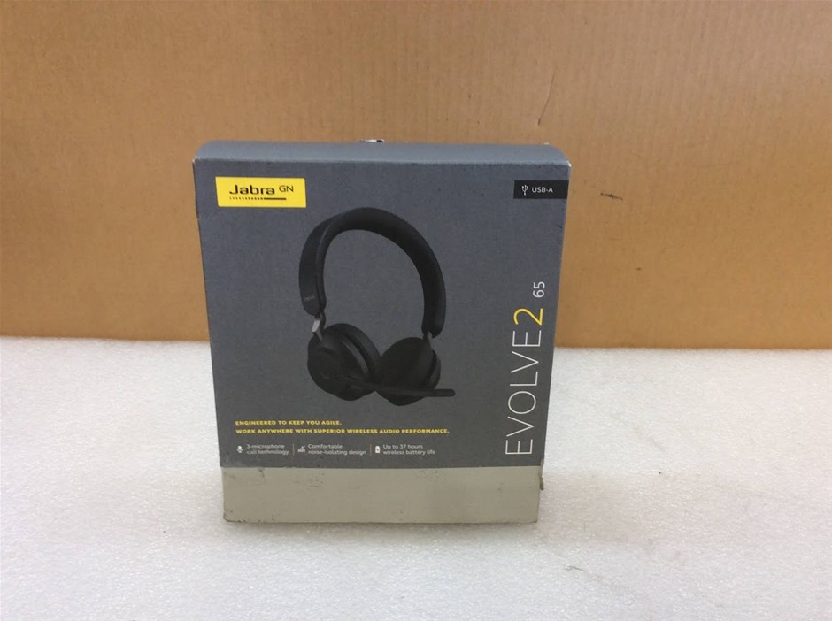 Jabra Evolve2 65 Wireless Headset - New