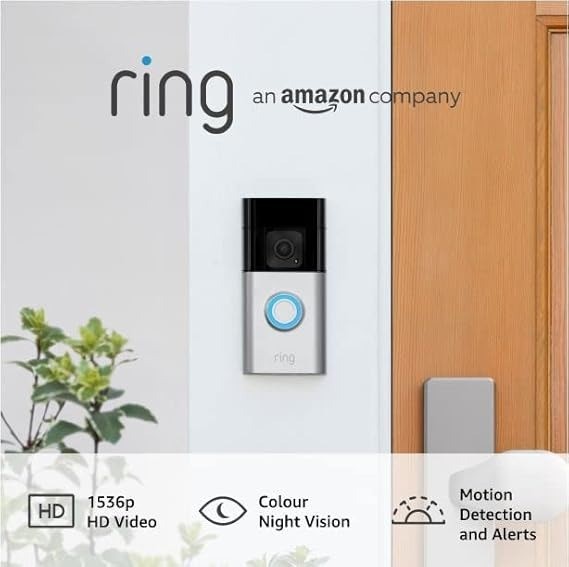 RING Battery Video Doorbell Plus + Ring Chime Pro by Amazon | Wireless Vide