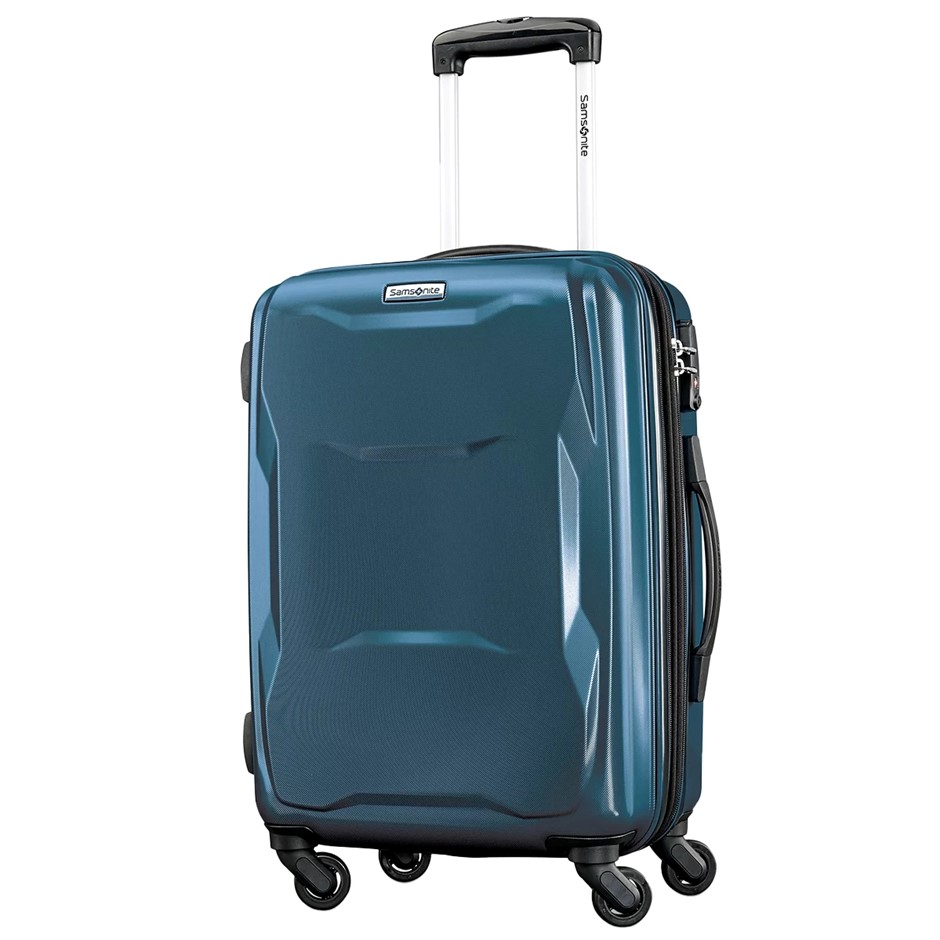 SAMSONITE Pivot Hub Spinner Luggage, W 325 x H 525 x D 797 mm, Blue/Teal.