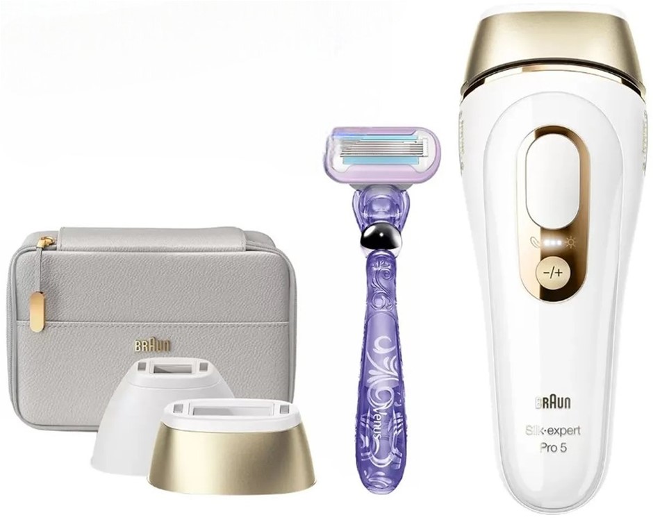 BRAUN IPL Silk Expert Pro 5 Permanent Visible Hair Removal.
