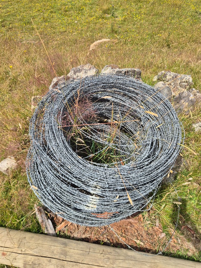 Quantity Used Barb Wire