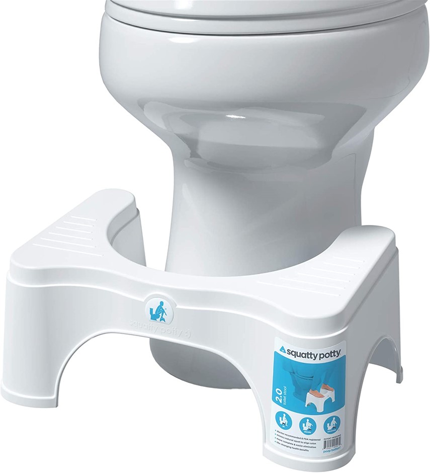 2 x THE SQUATTY POTTY Base 2.0 Foot Stool.