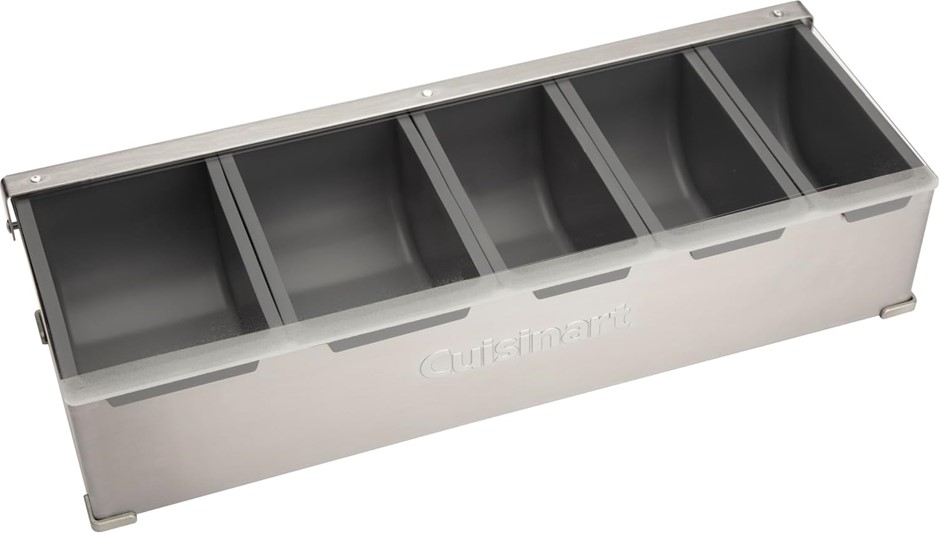 Cuisinart CPS-617A CPS-617 Condiment & Topping Station, Food Containers wit