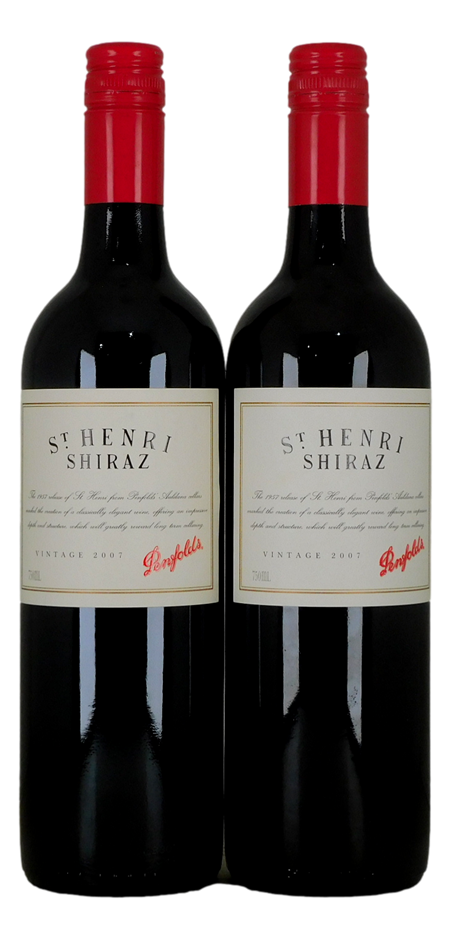 Penfolds St Henri 2007 (2x 750mL), SA.