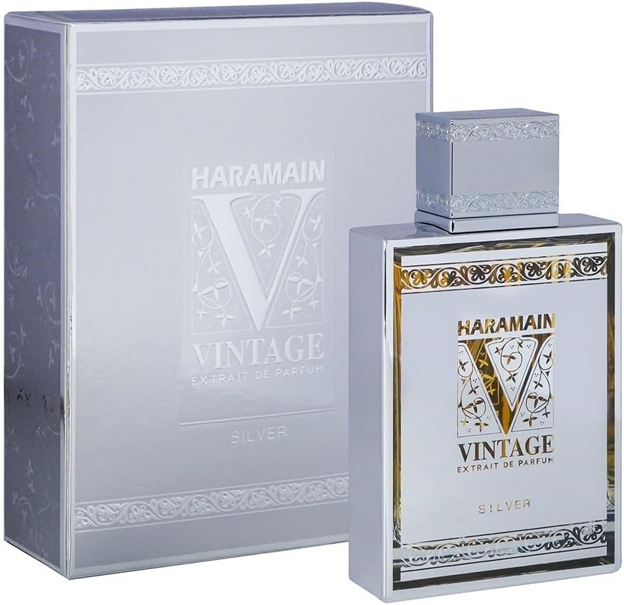 Al Haramain Vintage Silver - Perfumes for Women and Cologne for Men - Fresh