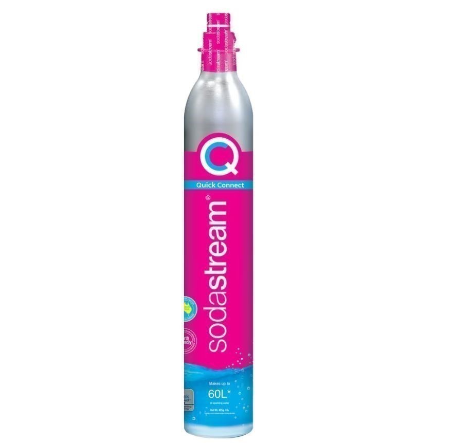 2 x SODASTREAM Quick Connect CO2 Cylinder, 60L.