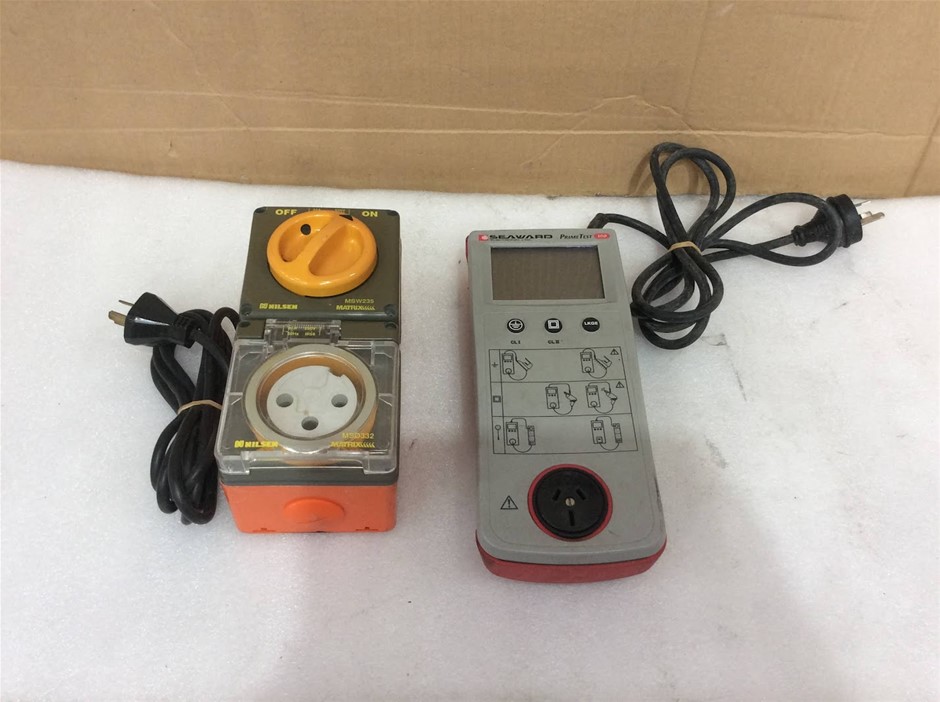 Seaward PrimeTest 100 Electrical Safety Tester + Nilsen Matrix MSW235 MSO33