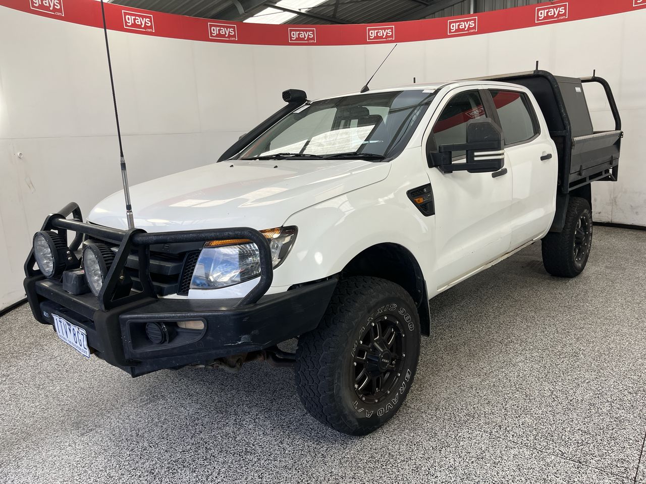 2013 Ford Ranger XL 4X4 PX Turbo Diesel Manual Dual Cab Auction (0001 ...