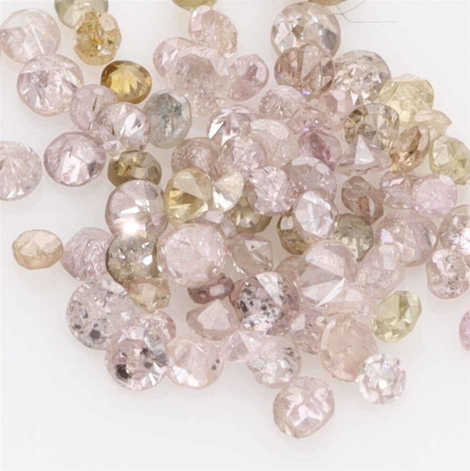 0.92ct (Lot) Natural Pink Diamonds