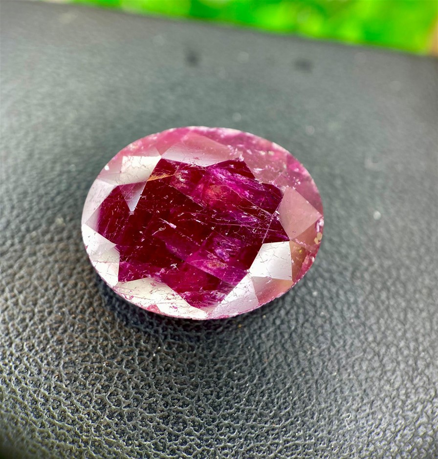 13.35 CT Natural Kashmir Ruby