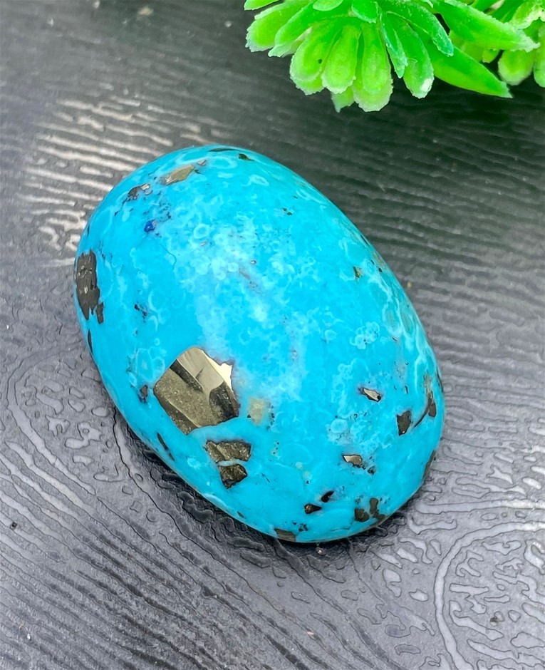 83.80 CT Quality Natural Pyrite Turquoise