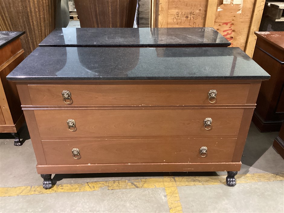 Wooden Side Cabinets x 2