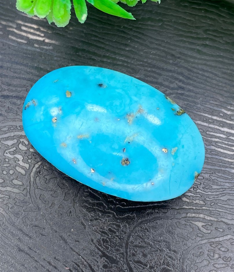 31.15 CT Quality Natural Pyrite Turquoise
