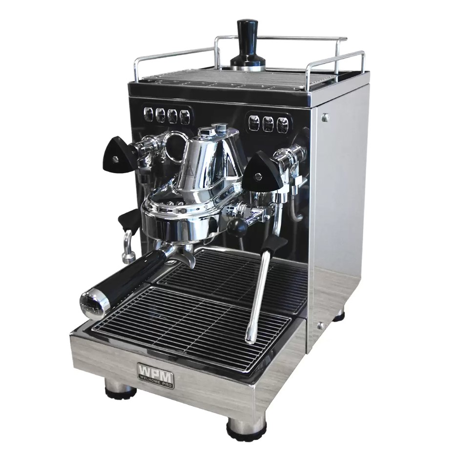 WPM Wellhome Pro Espresso Coffee Machine With Triple Block, Stainless Steel