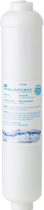 AQUAPORT Inline External Fridge Filter, AQP-FF35A