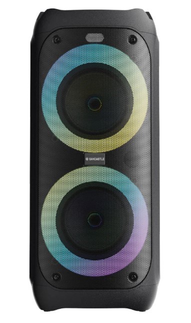 Majority PS200 100W Bluetooth Party Speaker with Karaoke and PA System, Bla