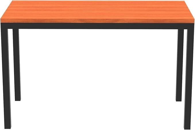 RAPIDLINE Steel Frame Table, Cherry, 1200 mm Width x 600 mm Depth. NB: Seco