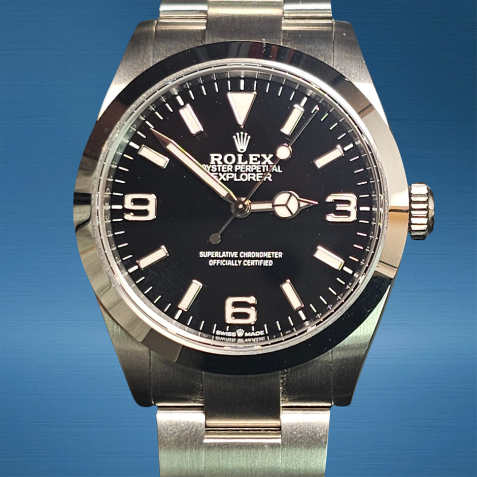 Rolex Explorer 40mm 224270 Black Dial 2024 BxP