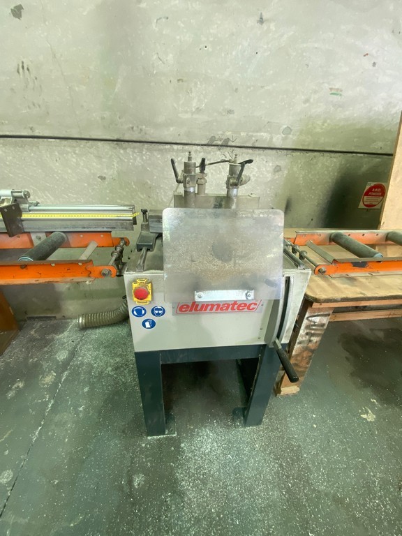 Elumatec 350mm Aluminium Saw and Roller Benches