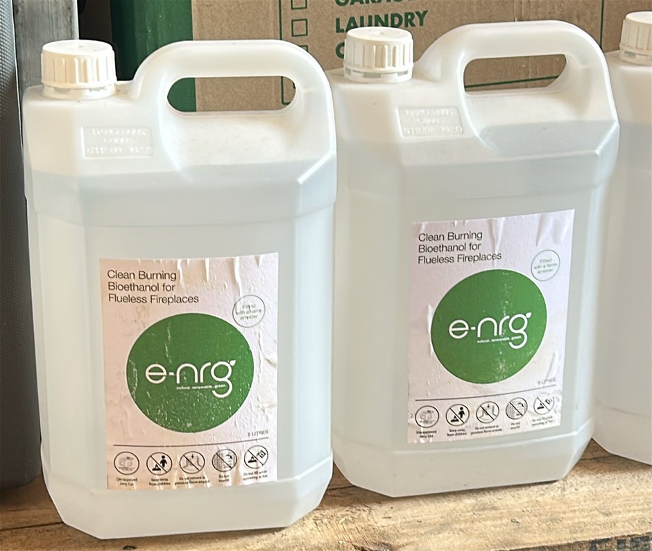 2x E-NRG 5L Bioethanol Fuel