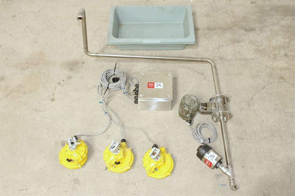 Quantity of Valves, Actuators and Burker Flowmeter