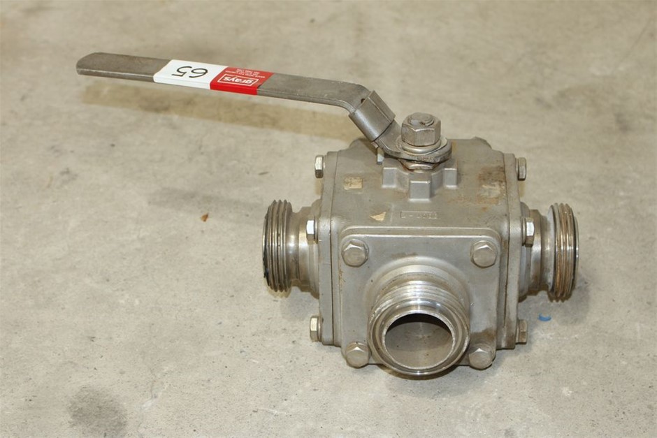 3-Way Stainless Steel Valve