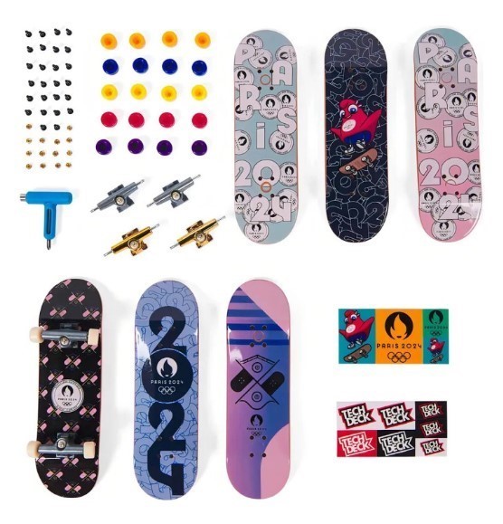 Tech Deck SK8SHOP Bonus pack Paris 2024, Juego.