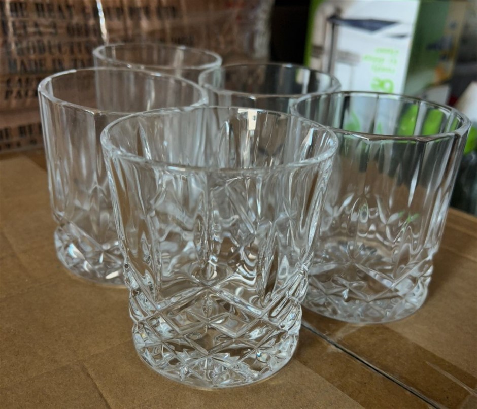 5x Glass Cups